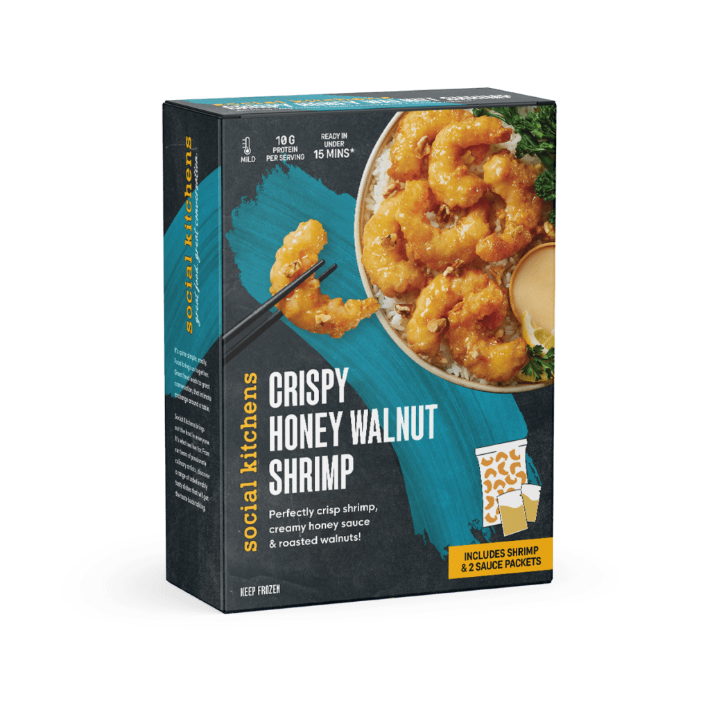 Social Kitchens Honey Walnut Shrimp Front of Package