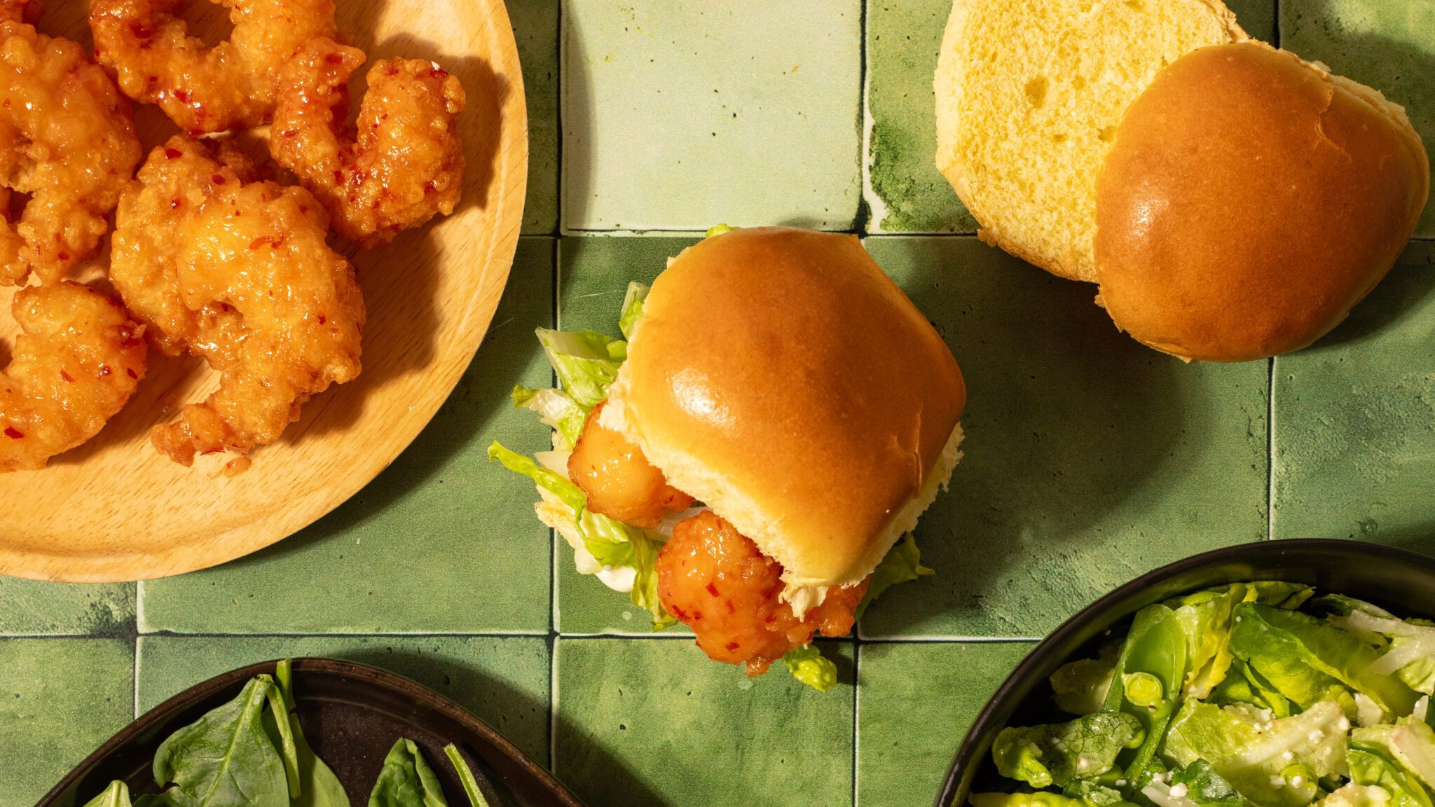 Sweet Spicy Shrimp Sliders Social Kitchens