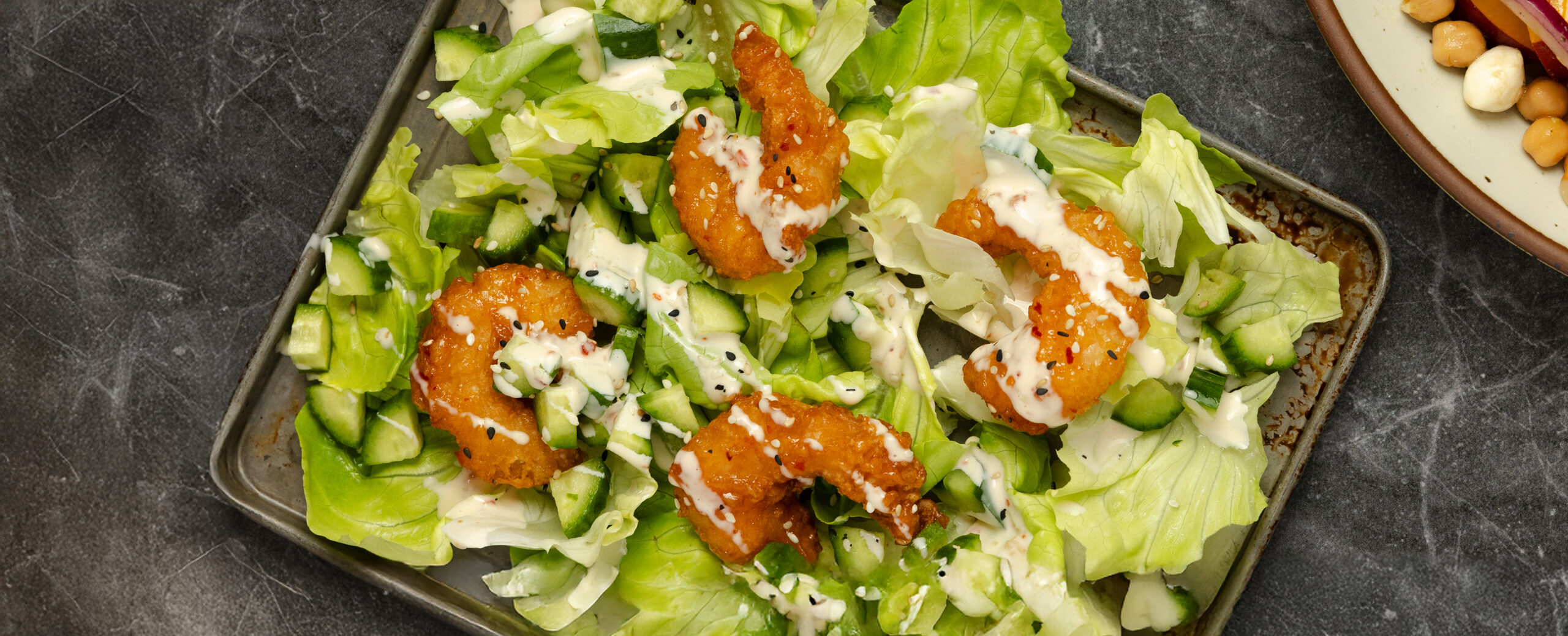 Bang Bang Shrimp Salad | Social Kitchens